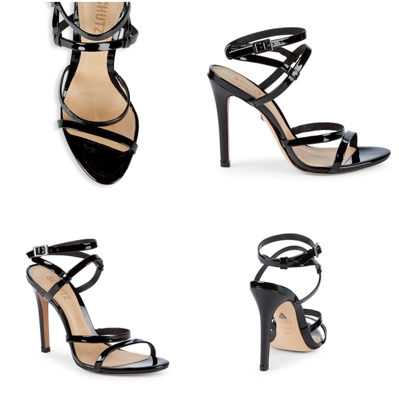 SCHUTZ Patent Leather Stiletto Sandals (NEW) - Picture 3 of 6